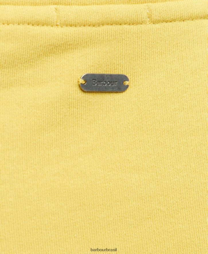 roupas Barbour moletom com capuz rosa de inverno mulheres NH44422033