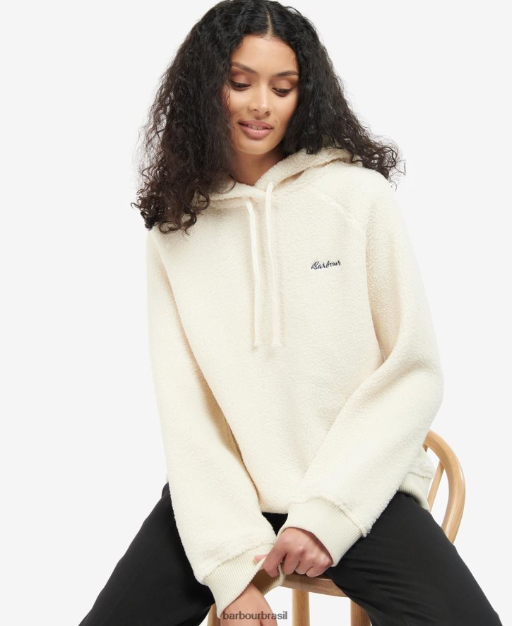 roupas Barbour moletom de lã otterburn aran mulheres NH44422032