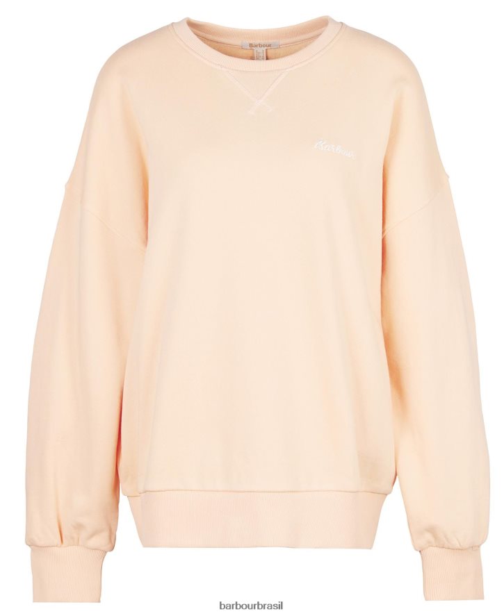 roupas Barbour saltador kenmore pêssego claro mulheres NH44422023