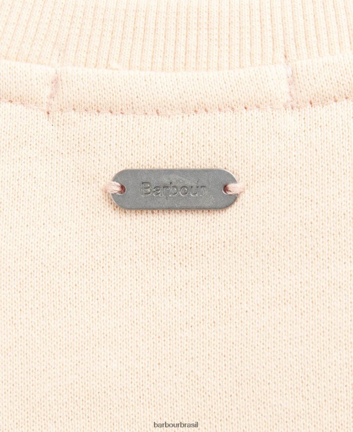 roupas Barbour saltador kenmore pêssego claro mulheres NH44422023