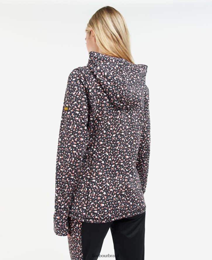 roupas Barbour sobrecamada de campos cruzados multi caiena mulheres NH44422020