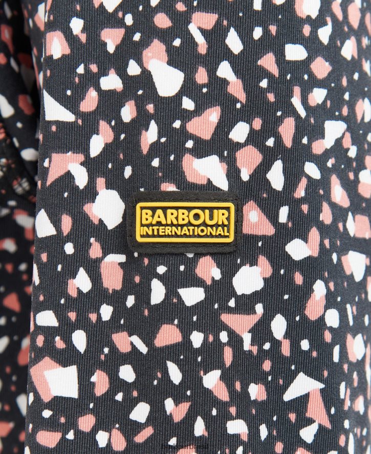 roupas Barbour sobrecamada de campos cruzados multi caiena mulheres NH44422020