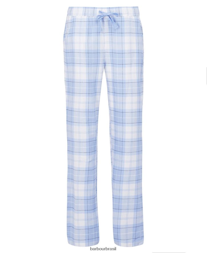 roupas Barbour calça pijama nancy xadrez rosa mulheres NH44422044