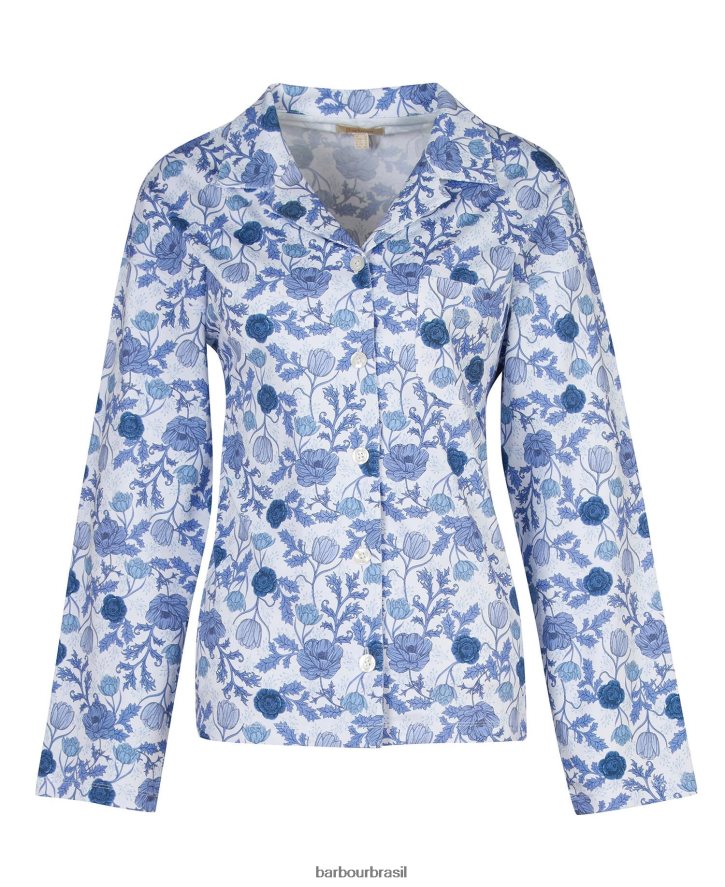 roupas Barbour conjunto de pijama darcy campânula floral mulheres NH44422041