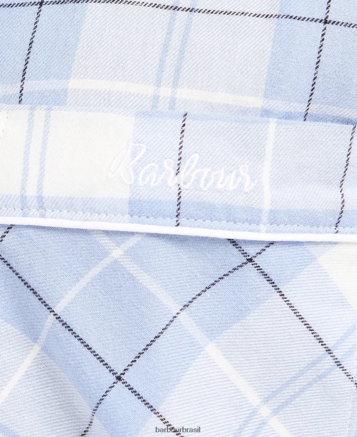 roupas Barbour conjunto de pijama ellery xadrez rosa mulheres NH44422037