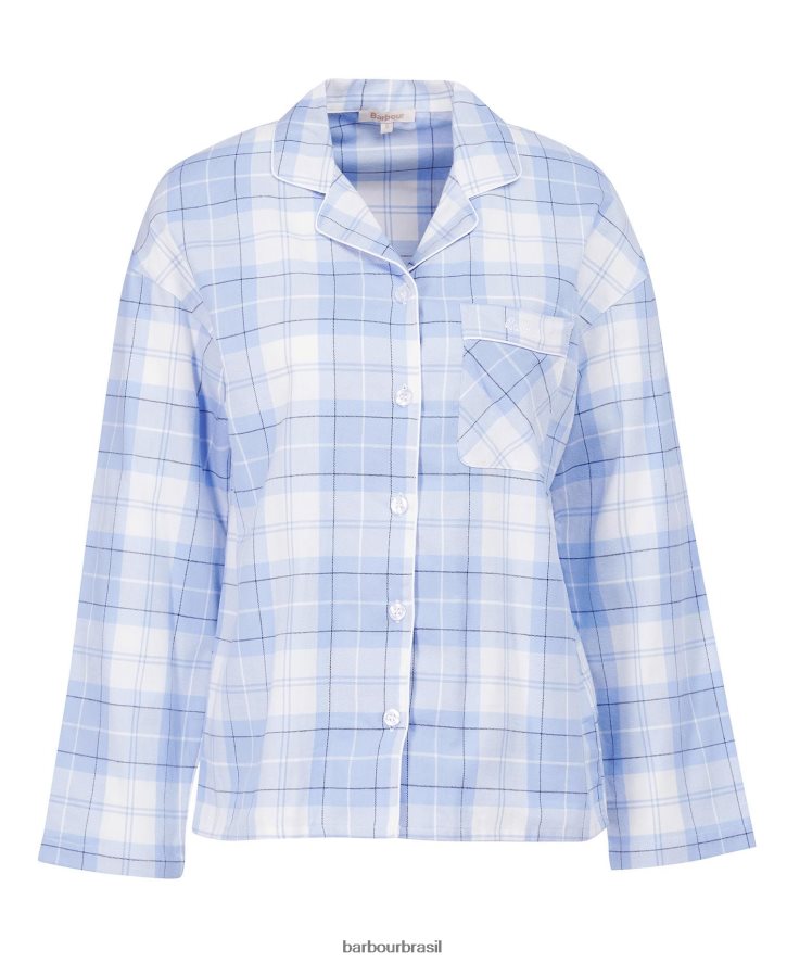 roupas Barbour conjunto de pijama ellery xadrez rosa mulheres NH44422037