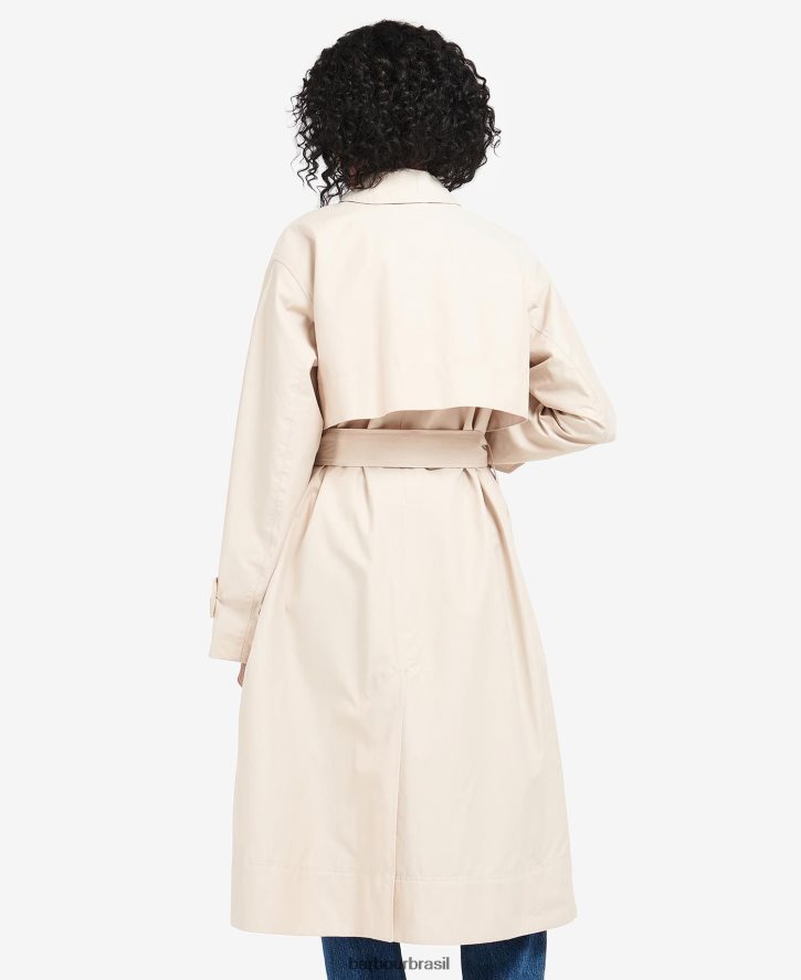 roupas Barbour gabardina somerland marinho escuro/choupo antigo mulheres NH44421523