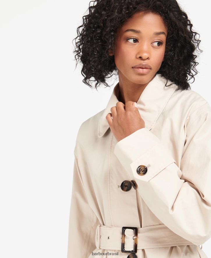 roupas Barbour gabardina somerland marinho escuro/choupo antigo mulheres NH44421523