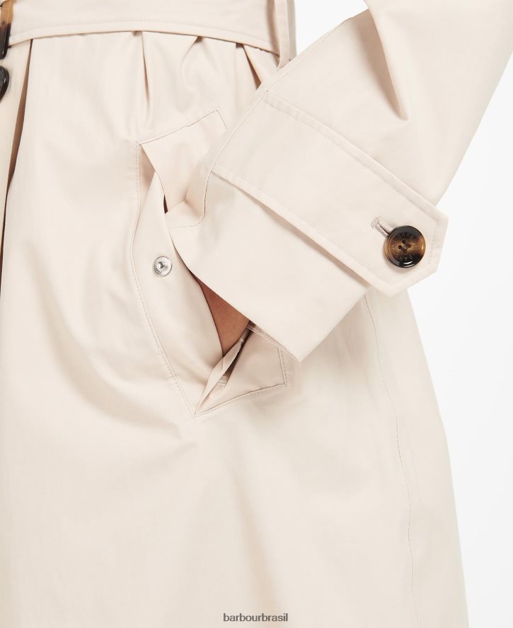 roupas Barbour gabardina somerland marinho escuro/choupo antigo mulheres NH44421523