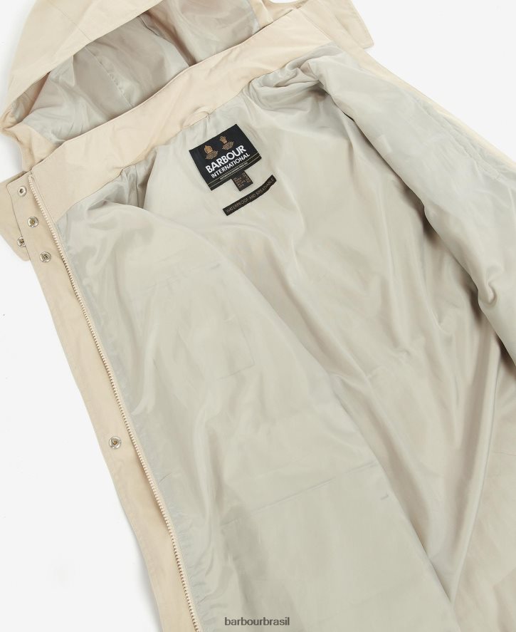 roupas Barbour trench coat impermeável thruxton meia-noite verde mulheres NH44421535