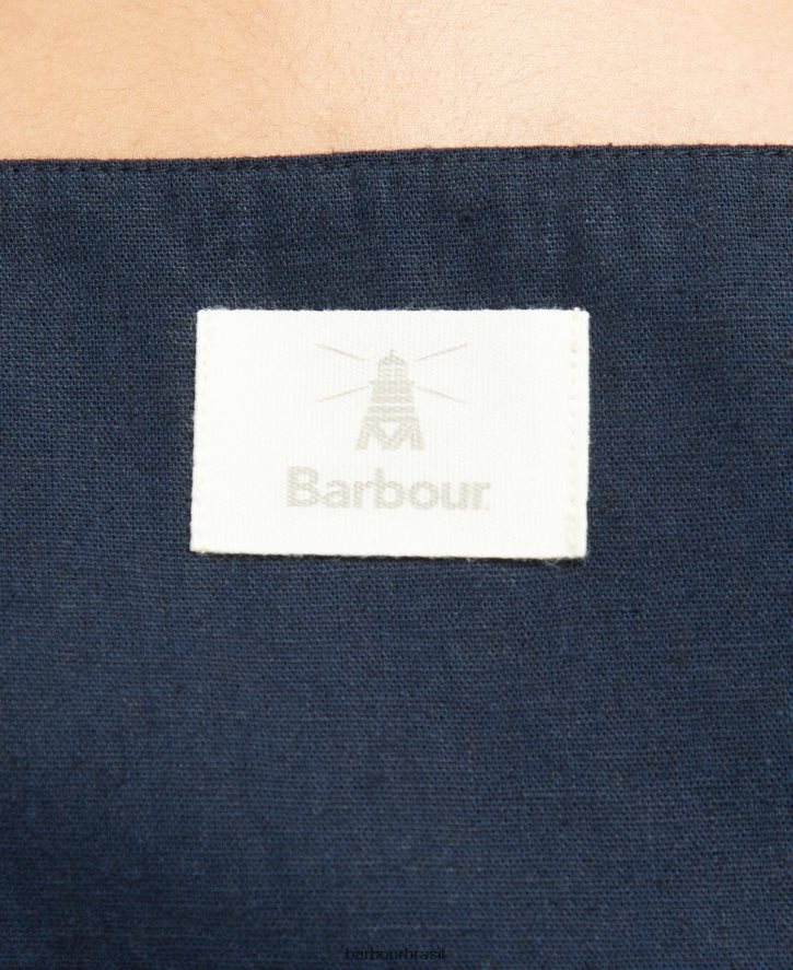 roupas Barbour macacão leilani marinho clássico mulheres NH44421907