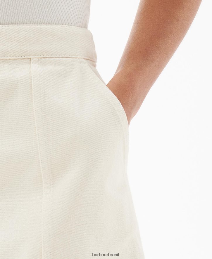 roupas Barbour saia lorimer verão preto mulheres NH44421890