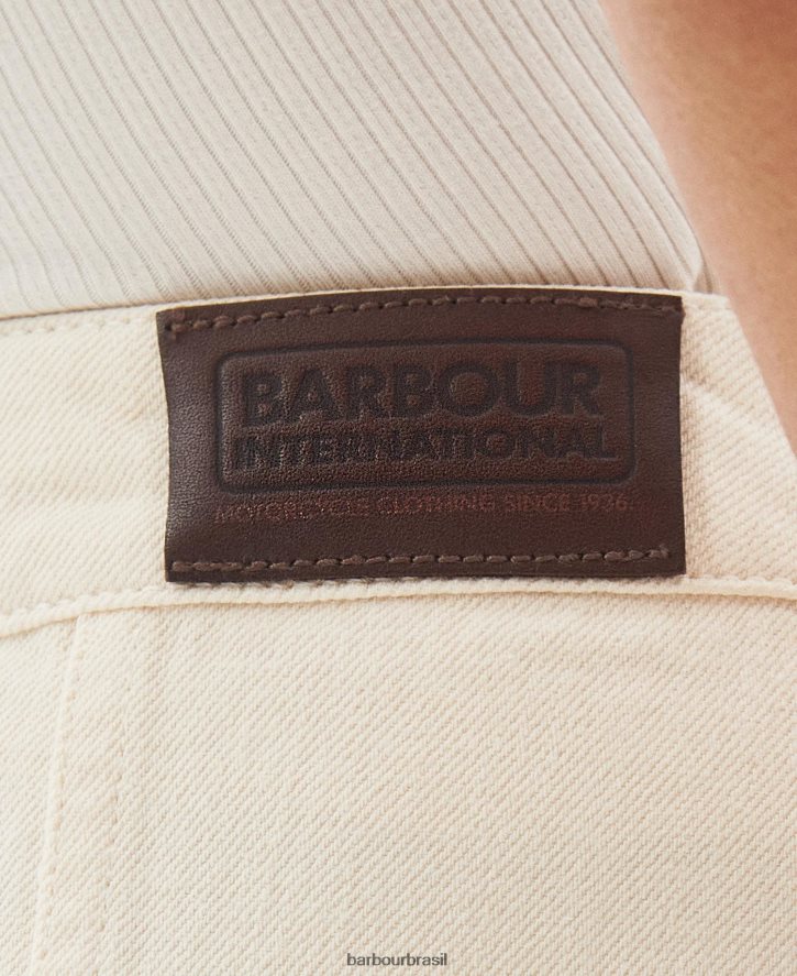 roupas Barbour saia lorimer verão preto mulheres NH44421890