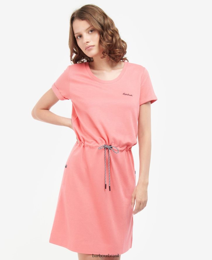 roupas Barbour vestido baymouth marinha mulheres NH44421843