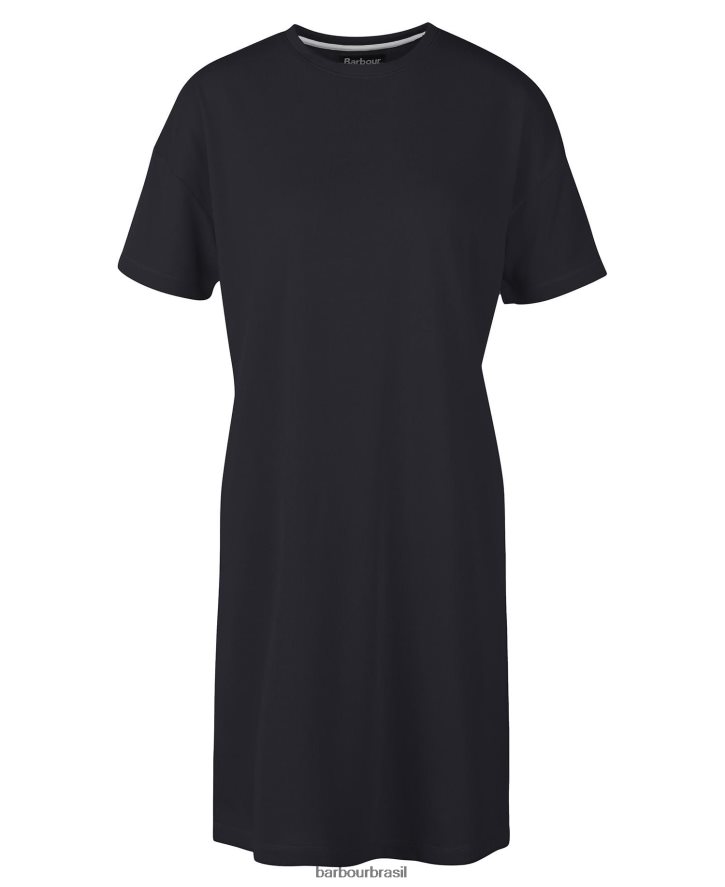 roupas Barbour vestido halton coral atômico mulheres NH44421888