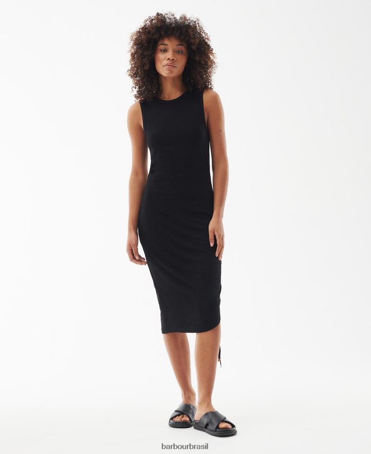 roupas Barbour vestido lorimer amarelo suave mulheres NH44421847