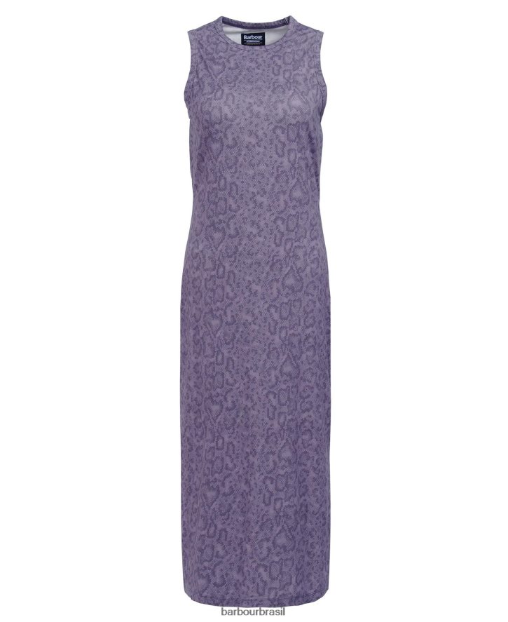 roupas Barbour vestido midi sanderson clássico multi mulheres NH44421871