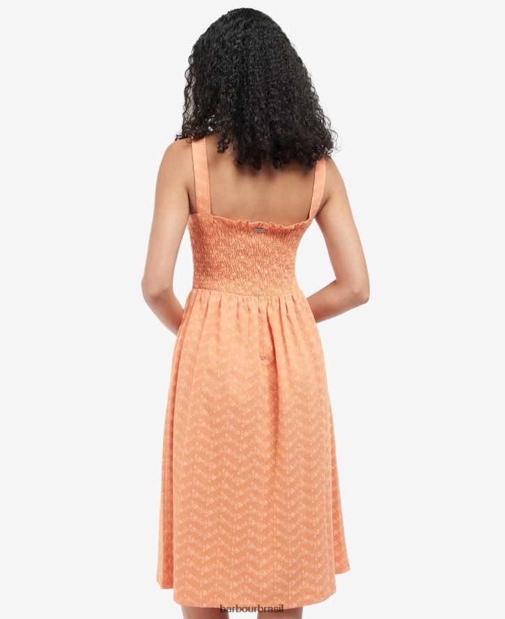 roupas Barbour vestido morro árvore de pêssego mulheres NH44421817