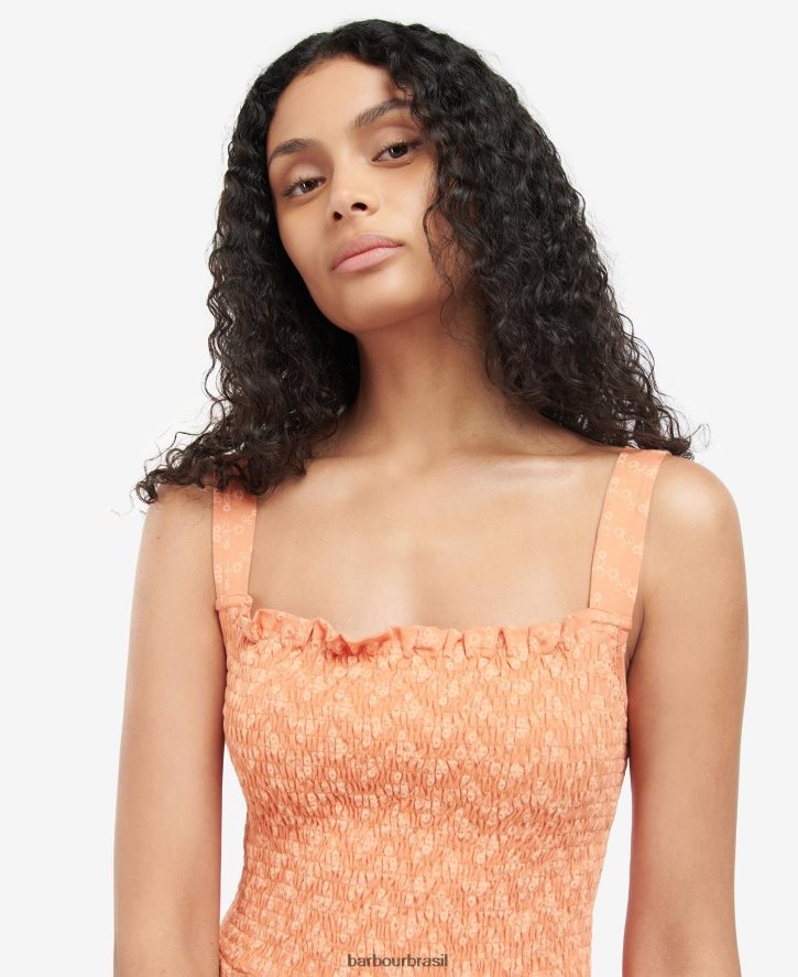 roupas Barbour vestido morro árvore de pêssego mulheres NH44421817