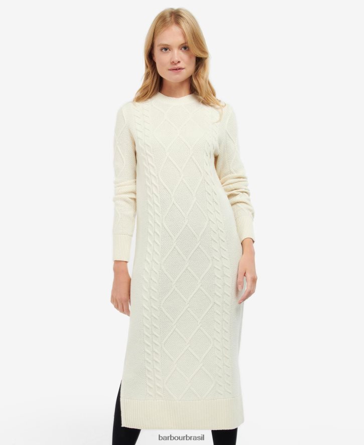 roupas Barbour vestido queimado marinha mulheres NH44421878